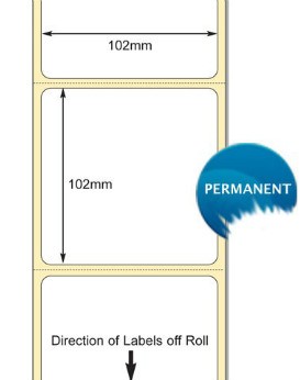 Zebra 800294-605, 102x76mm Thermal Transfer Labels 76528 - Zebra Z-Select 2000TLabels. 102x102mm Thermal Transfer Labels ... www.DiscountTillRolls.ie