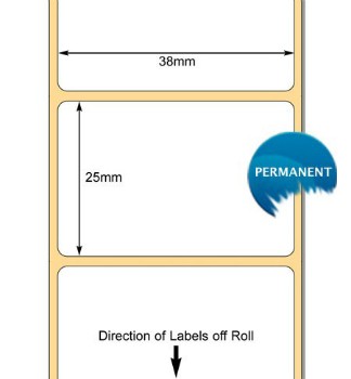 800262-125 Zebra 57x32mm Z-Select 2000D Direct Thermal Labels . www.DiscountTillRolls.com
