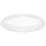 “Durable, leak-resistant 117mm rPET container lid (DC2) designed for food-safe, sustainable packaging in retail and hospitality environments.