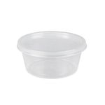 2oz Clear Microwavable Container and Lids-Standard (1000)