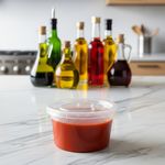 2oz Clear Microwavable Container and Lids-Standard (1000)