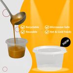 8oz Fusion Microwavable Food & Sauce Pots with Lids (225)