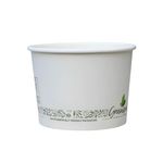 16oz White Greenspirit Compostable Soup Containers (CS2) (20x25)