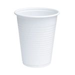 200ml Cater PP White Plastic Cups (20x100)