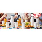 200ml Cater PP White Plastic Cups (20x100)