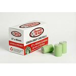 Discount Till Rolls side view Image of green credit card rolls branded box of Green  credit card rolls with rolls in front of the box