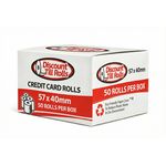 Ingenico Desk/5000 Credit Card Rolls (50 Roll Box)