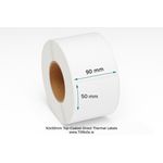 90x50mm Zebra Compatible Top-Coated Direct Thermal Labels