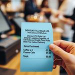 80x80 Blue Thermal Till Rolls BPA Free (20 Roll Box)