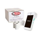 Box of 50 DOJO Go credit card machine paper rolls 57x40mm – BPA-free thermal till rolls from TillRolls.ie
