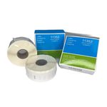 Image of two boxes of Dymo 11352 Labels and a roll of 11352 labels