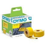 Dymo 99012 YELLOW Large Address Labels - 89x36mm (1 Roll- 260 Labels)