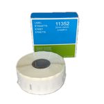 One roll of Dymo 11352 compatible label and box