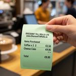 80x80 Green Thermal Paper Rolls (20 Roll Box)