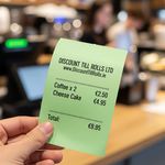 80x80 Green Thermal Paper Rolls (20 Roll Box)