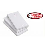 Pack of 100 Restaurant and Kitchen Check Order Pads, single leaf, 50 pages per pad, 63 x 127 mm, ideal for cafés, pubs, and catering teams.