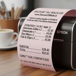 80mm Pink Thermal Paper Till Rolls (20 Roll Box)
