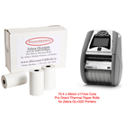 Zebra QLn320 Direct Thermal Rolls 80GSM - 75.4x46mm | 3003070