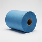 Logic8 Food Grade Blue Centrefeed Rolls 180mm x 120m (6 Rolls)