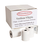 Verifone VX570 Credit Card Till Rolls (50 Roll Box)