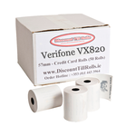 Verifone VX820 Credit Card Till Rolls (50 Roll Box)