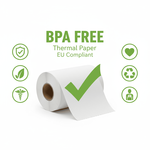 80x60 Economy Thermal Till Rolls (20 Roll Box)