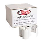 myPOS Combo Credit Card Rolls (50 Roll Box)