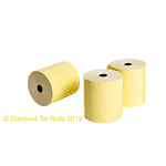 20-Pack Yellow Thermal POS Rolls – 13mm Core, Eco-Friendly Materials – Silent, Fast Printing www.DiscountTillRolls.ie