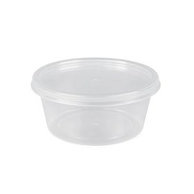 2oz Clear Microwavable Container and Lids-Standard (1000)