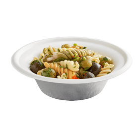 PB12RD_12oz_Bagasse_Compostable_Bowl_and_food.png
