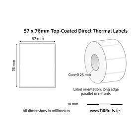57x76mm Label illustration