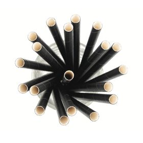 6x197mm, 3ply, Greenspirit_Paper_Cocktail_Straws_Black _top_view.jpeg 6x197mm, 3ply, Greenspirit_Paper_Cocktail_Straws_Black _top_view.jpeg