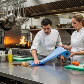 Eco-friendly food grade centrefeed paper roll for kitchen use