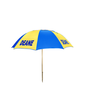 Deane Blue / Yellow Bookmakers Racecourse Umbrella 5 panel print