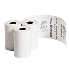 High-quality Alberen thermal paper roll for taxi printers, OEM-approved for durability.