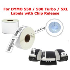 DYMO 99012 Labels for DYMO 550 / 550 Turbo / 5XL Printers 89x36mm (1 Roll - 260 Labels)