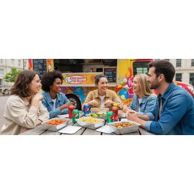 500-count bulk 6x9 foil container and lid combi, supplied by Irish catering packaging company.