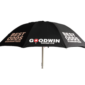 Goodwin_Racing_ Bookmakers_Umbrella_Black .jpeg, 
Goodwin_Racing_Boomaker_Racecourse_Black_Umbrella.jpeg,
Goodwin_Racing_Bookmaker_Racecourse_Brolly.jpeg,
Goodwin_Racing_Bookmaker_Black_Umbrella_5_Panel_Print.jpeg