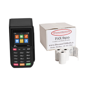 PAX S910 Credit Card Machine Rolls (50 Roll Box)