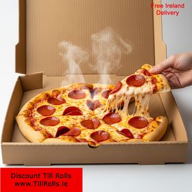 9" Kraft Pizza Box (100)