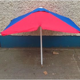 Rails Bookmakers Square Umbrella Red/Blue