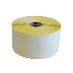 Premium direct thermal paper label with permanent acrylic adhesive, designed for optimal print quality and scannable storage up to six months