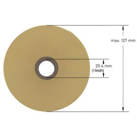 Example of a Zebra-compatible direct thermal label used as a shipping label for GLS, DPD, and SecureSpeed courier services