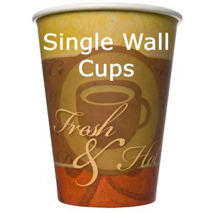 Singl Walled Hot Cups
