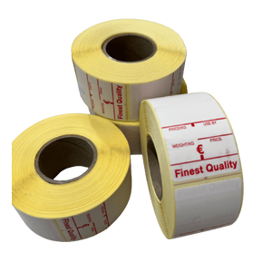 Supermarket labels