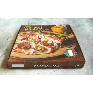 Freshly Baked Corrugated Pizza Box