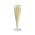10cl PS plastic champagne flutes, clear disposable glasses for parties, events, and restaurants.