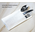 Premium white airlaid pocket napkin with cutlery on marble table — eco-friendly, linen-style napkin for hotels and catering.