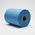 Close-up of Logic8 blue 2-ply centrefeed paper roll showing absorbent textureRecyclsble Blue Rolls