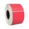 Red shipping label roll 280 labels per rolls suitable for Zebra printers